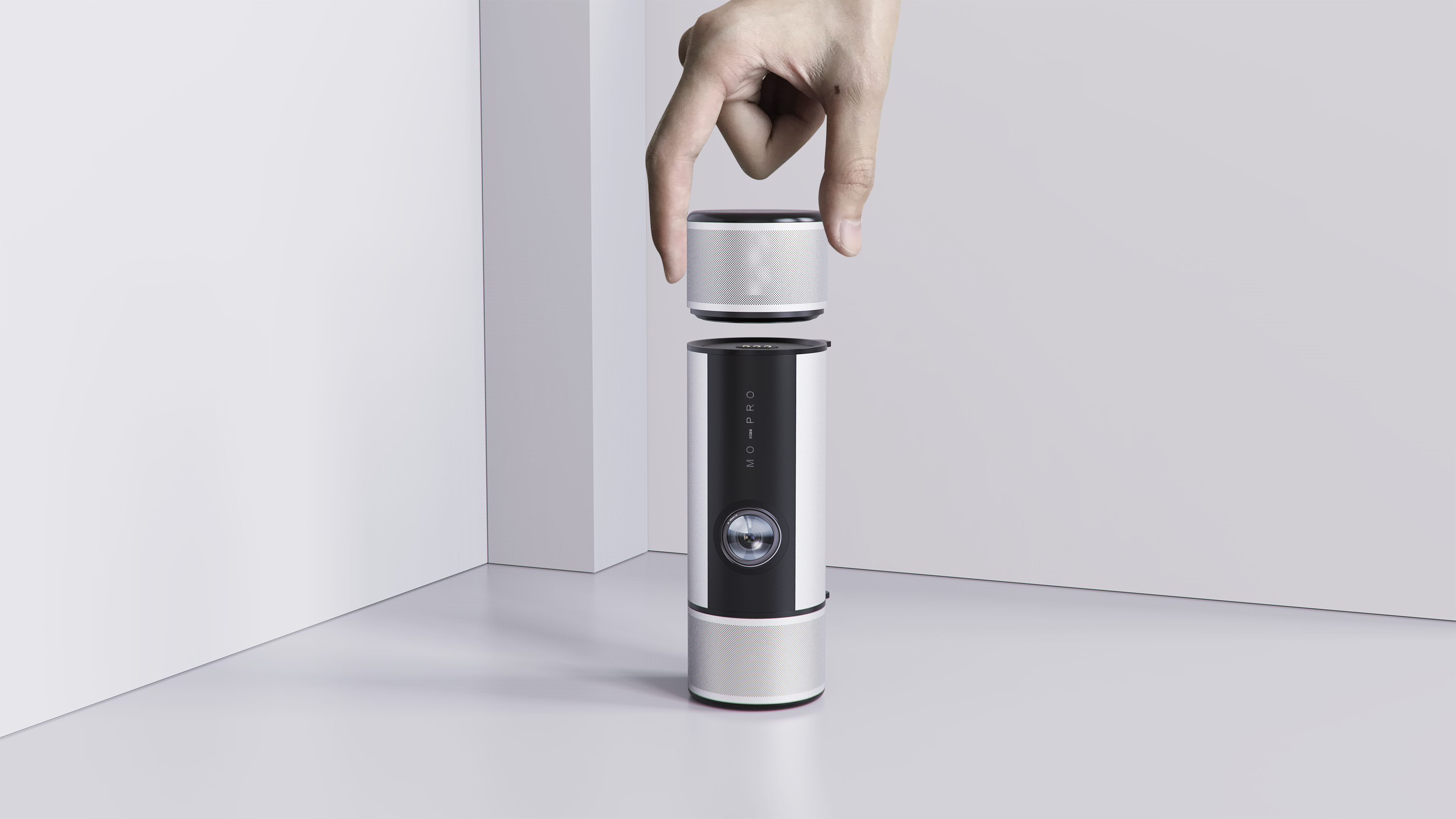 sample reels，product design，Render，keyshot，loudspeaker box，Projector，