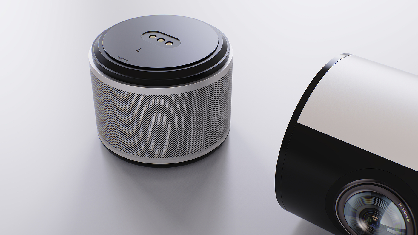 sample reels，product design，Render，keyshot，loudspeaker box，Projector，