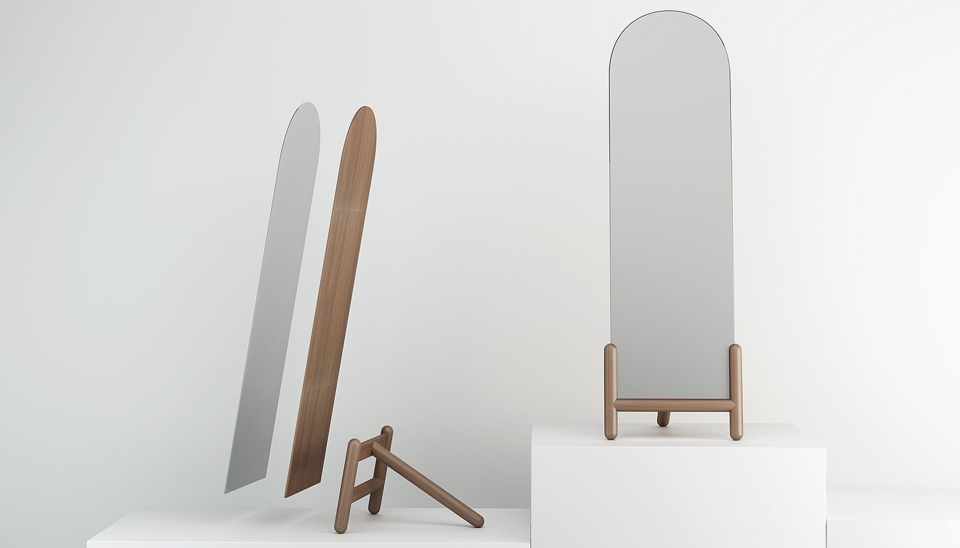 Floor mirror，furniture design ，Home design，