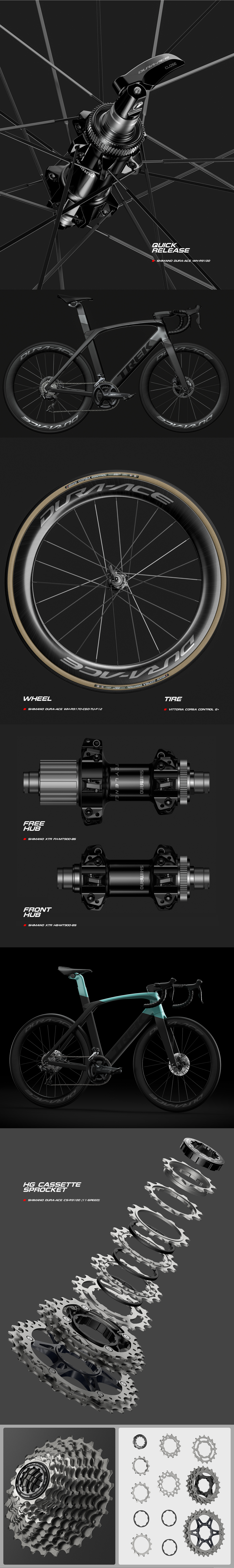 Bicycle，Digital art，Dura ace，