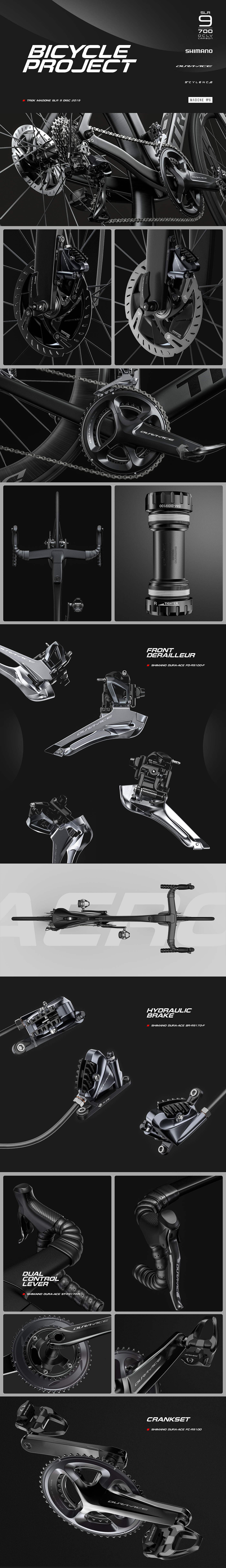Bicycle，Digital art，Dura ace，