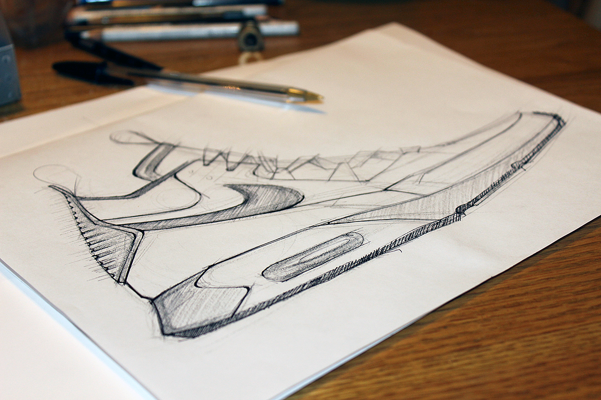 nike，sneakers，Design manuscript，