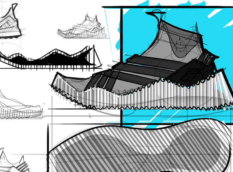 nike，sneakers，Design manuscript，
