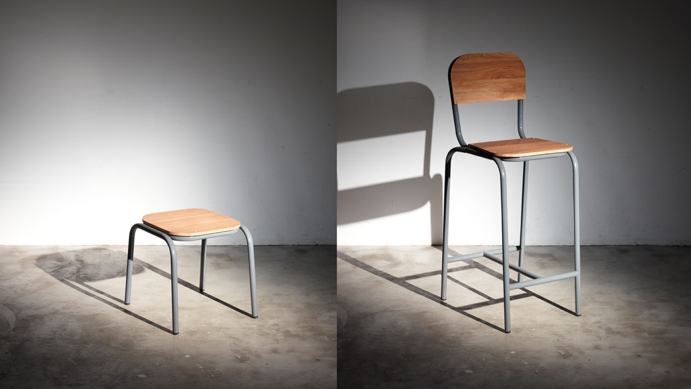 industrial design，product design，Furniture home，Log chair，