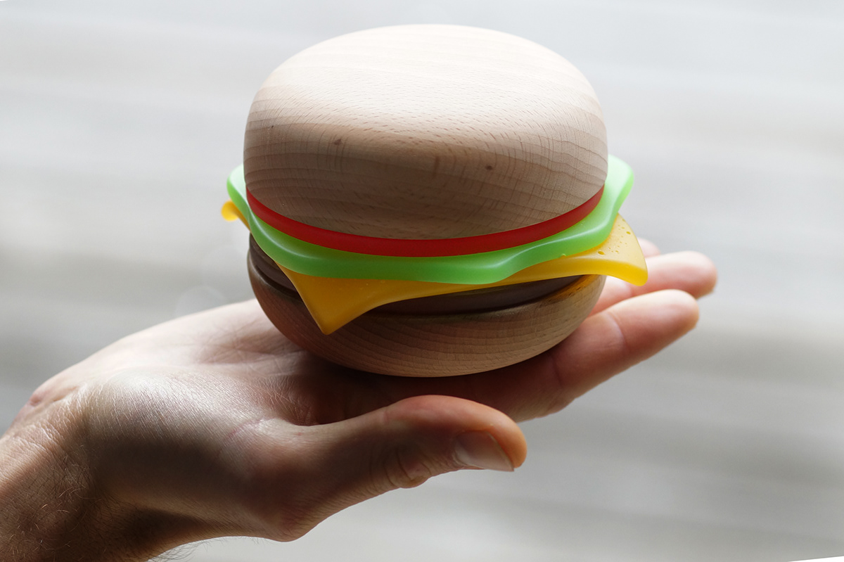 usb，resin，light，light-emitting diode，hamburger，lamp，