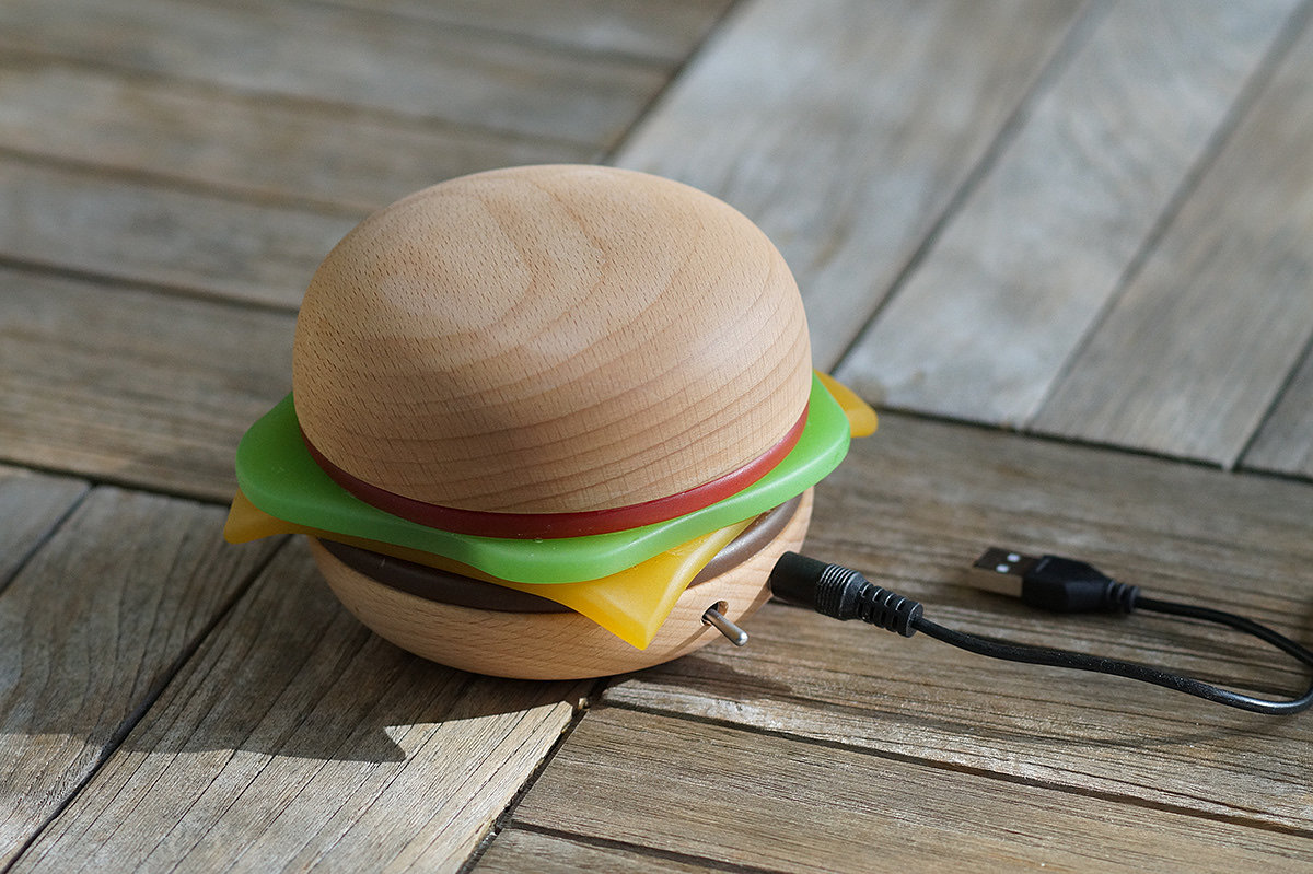 usb，resin，light，light-emitting diode，hamburger，lamp，