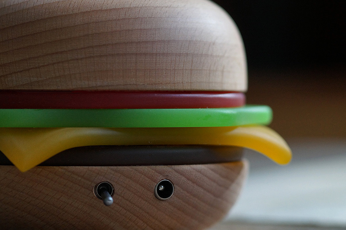 usb，resin，light，light-emitting diode，hamburger，lamp，