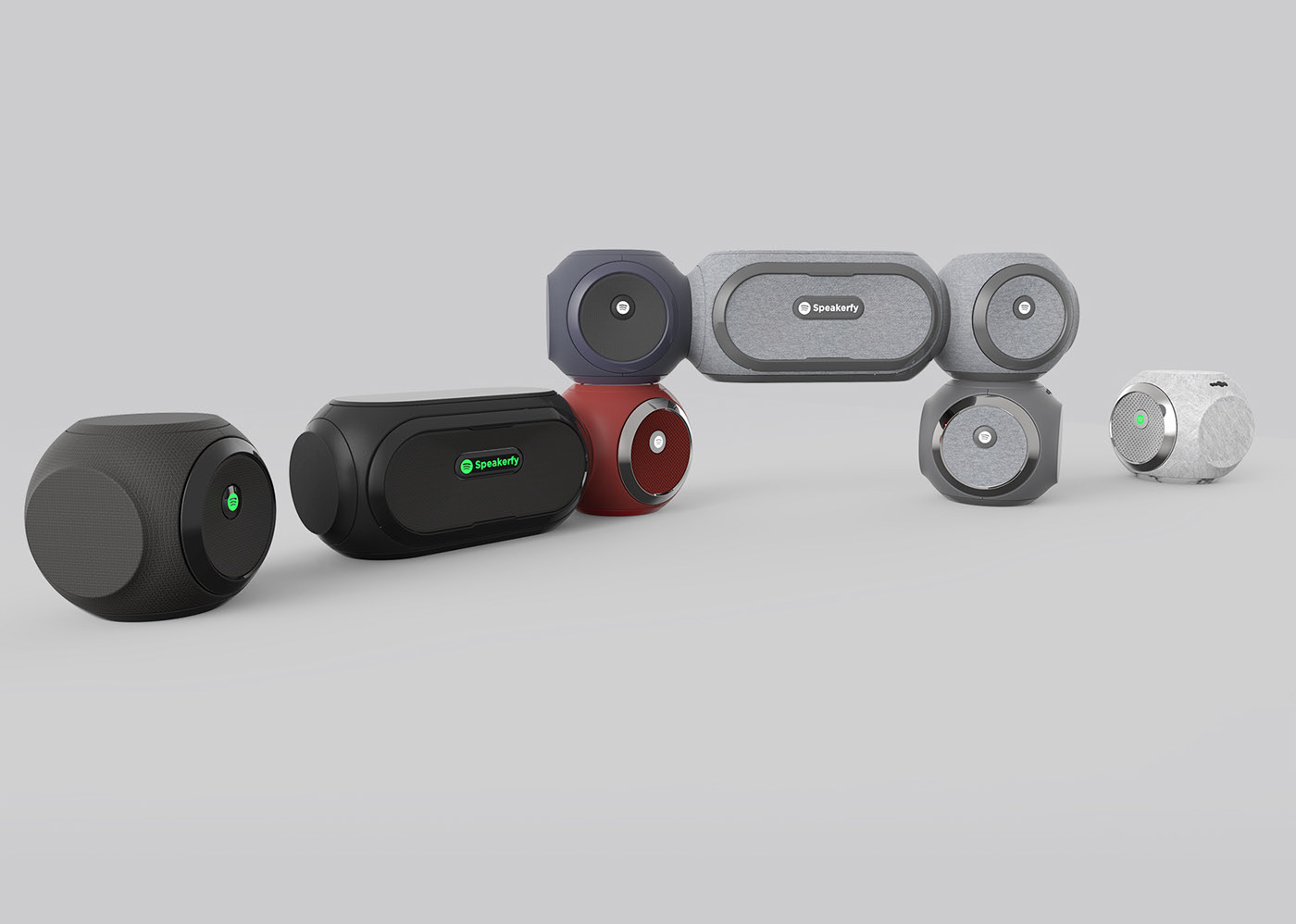 speaker，loudspeaker box，music，modularization，black，modern，