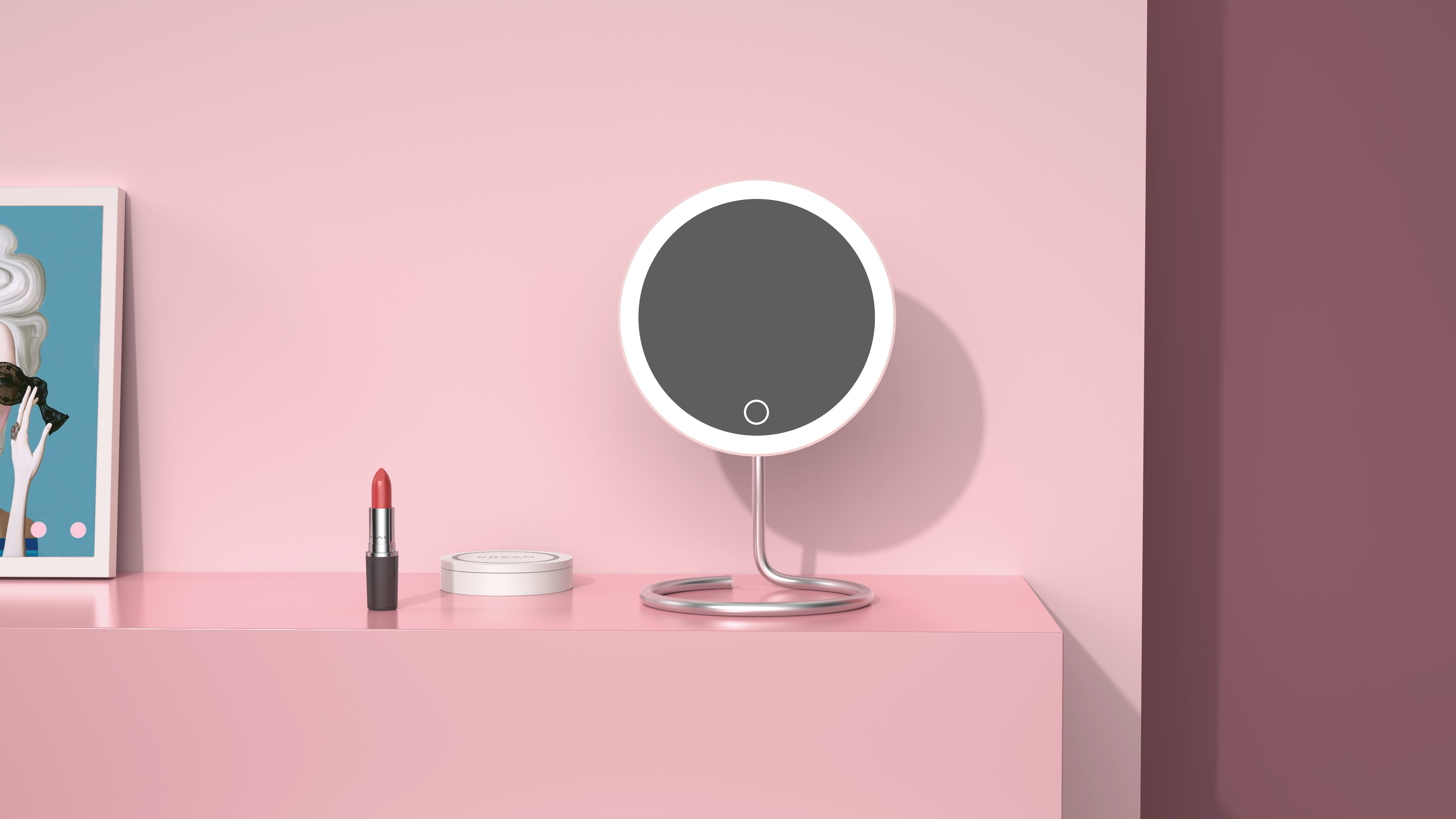 Intelligent makeup mirror，Makeup mirror，Cosmetic mirror，