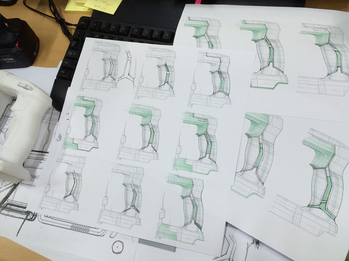 Electric hammer，cordless ，3d，