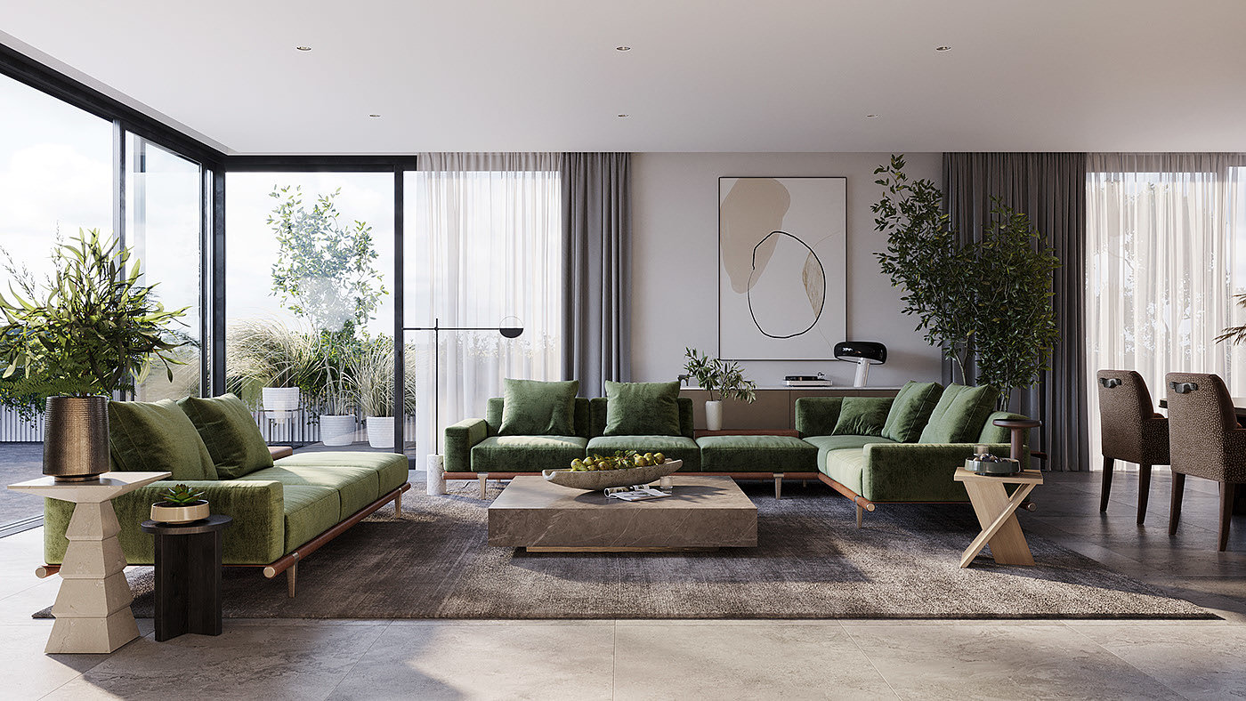 Interior design，sofa，furniture，