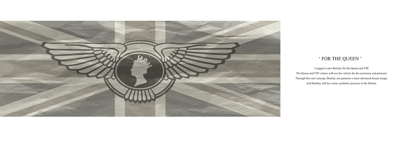 Hand drawn car，Bentley，Automobile design，