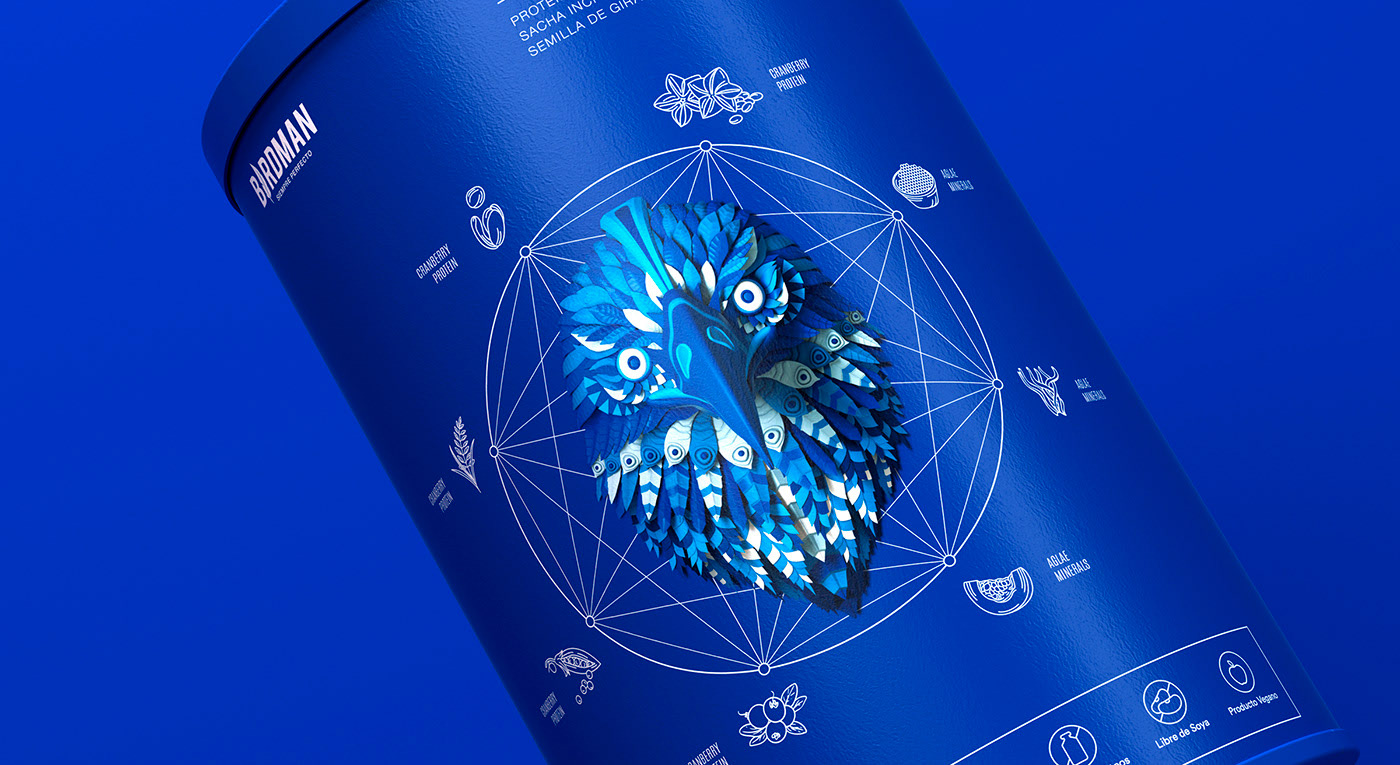 Organic food，brand，packing，Birdman，