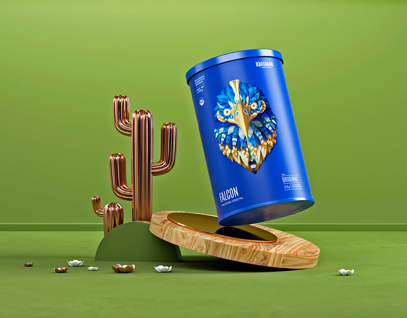 Organic food，brand，packing，Birdman，