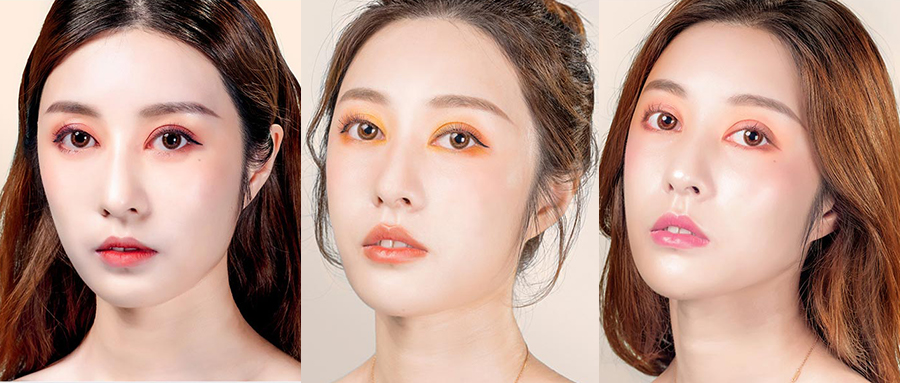 silk，starry sky，KINVOED，Flour design，Eye shadow，Beauty makeup，