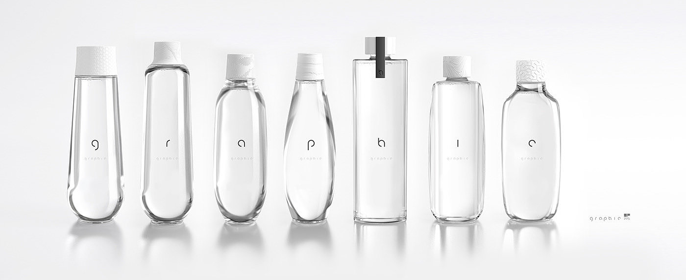 造型设计，瓶盖，水瓶设计，graphic，
