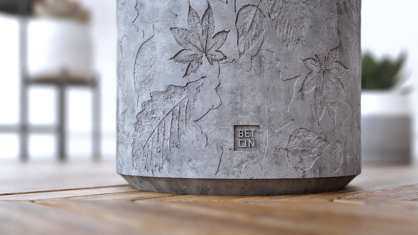 Flowerpot，concrete，Industrial wind，