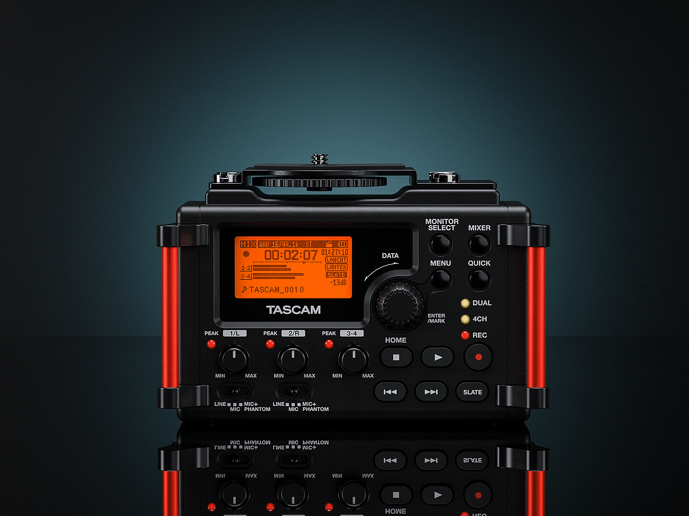 Tascam DR-60D MK II，摄影设备，黑色，