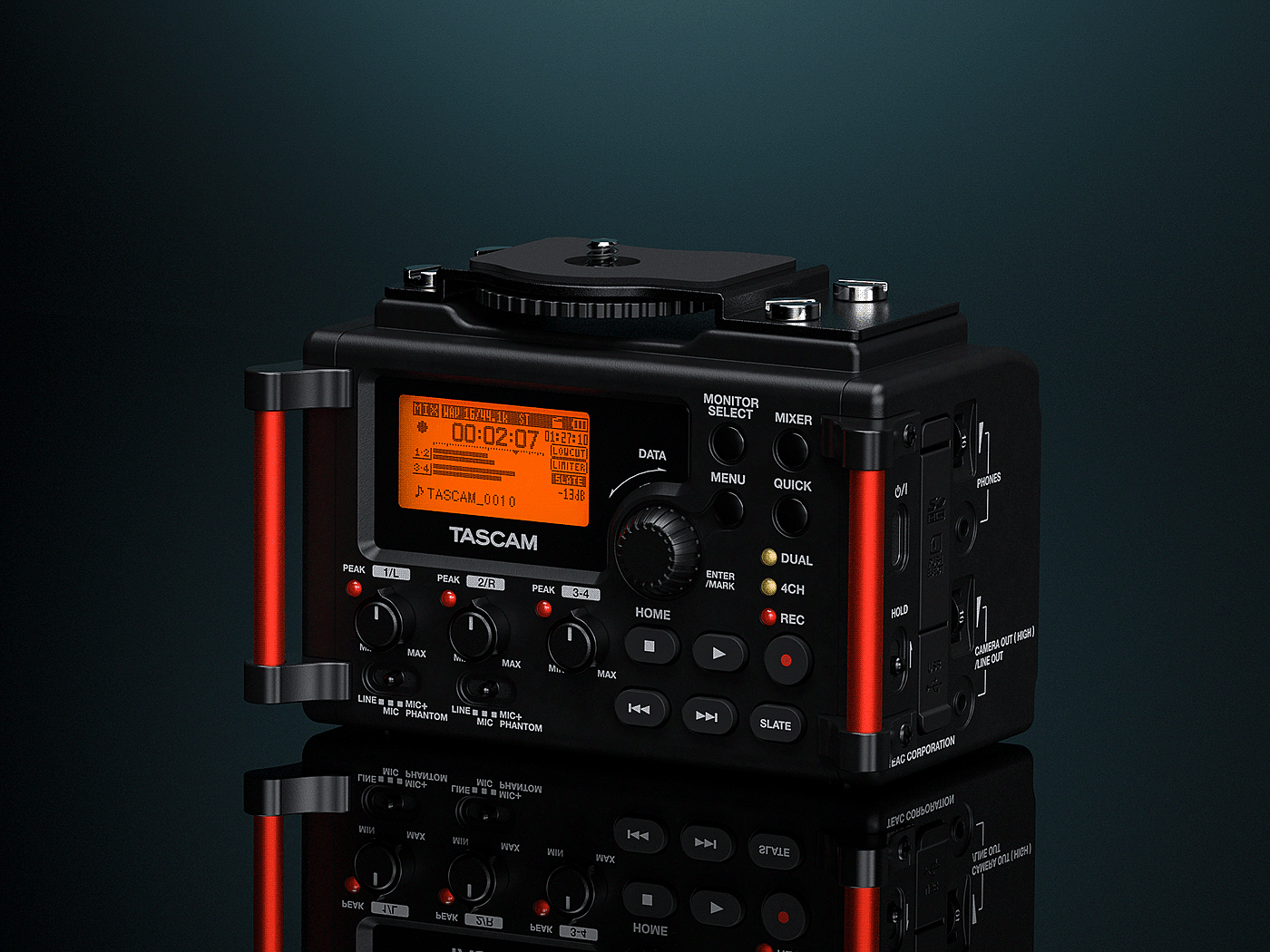 Tascam DR-60D MK II，摄影设备，黑色，