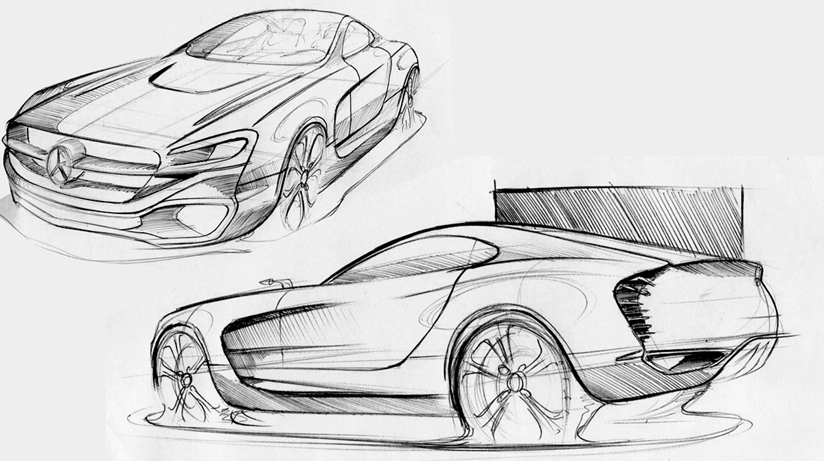 Hand drawn，automobile，mouse，Helmet，industrial design，shoes，