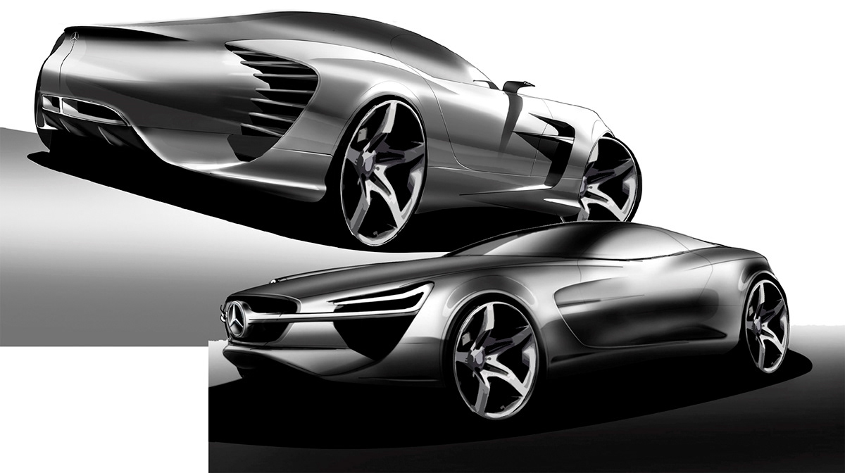 Hand drawn，automobile，mouse，Helmet，industrial design，shoes，