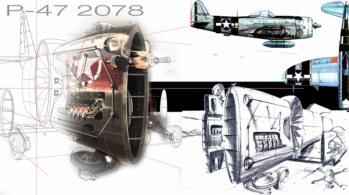 Hand drawn，automobile，mouse，Helmet，industrial design，shoes，