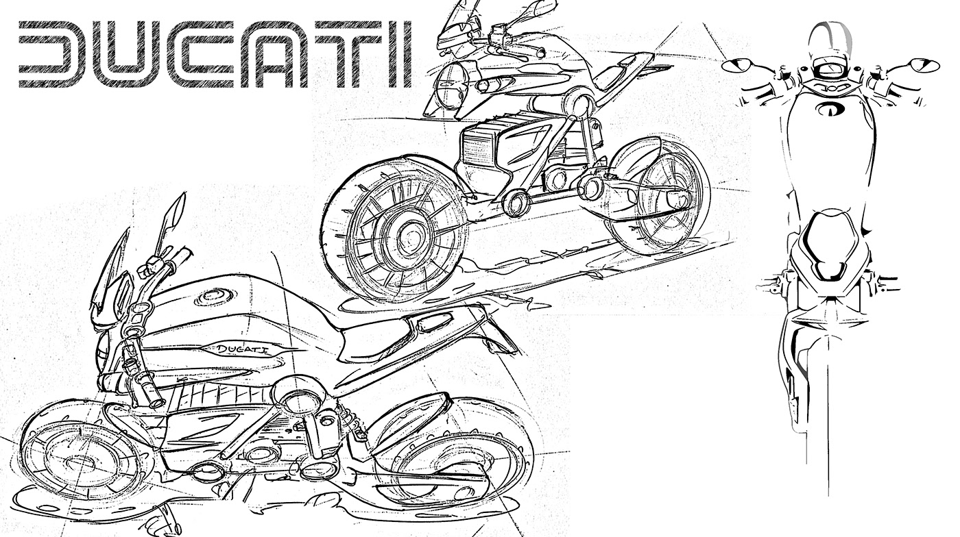 Hand drawn，automobile，mouse，Helmet，industrial design，shoes，