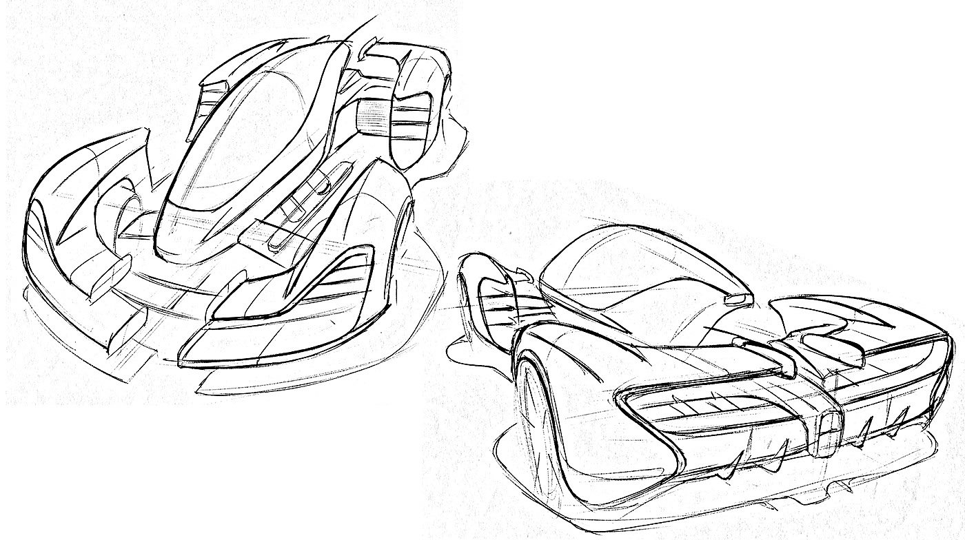 Hand drawn，automobile，mouse，Helmet，industrial design，shoes，