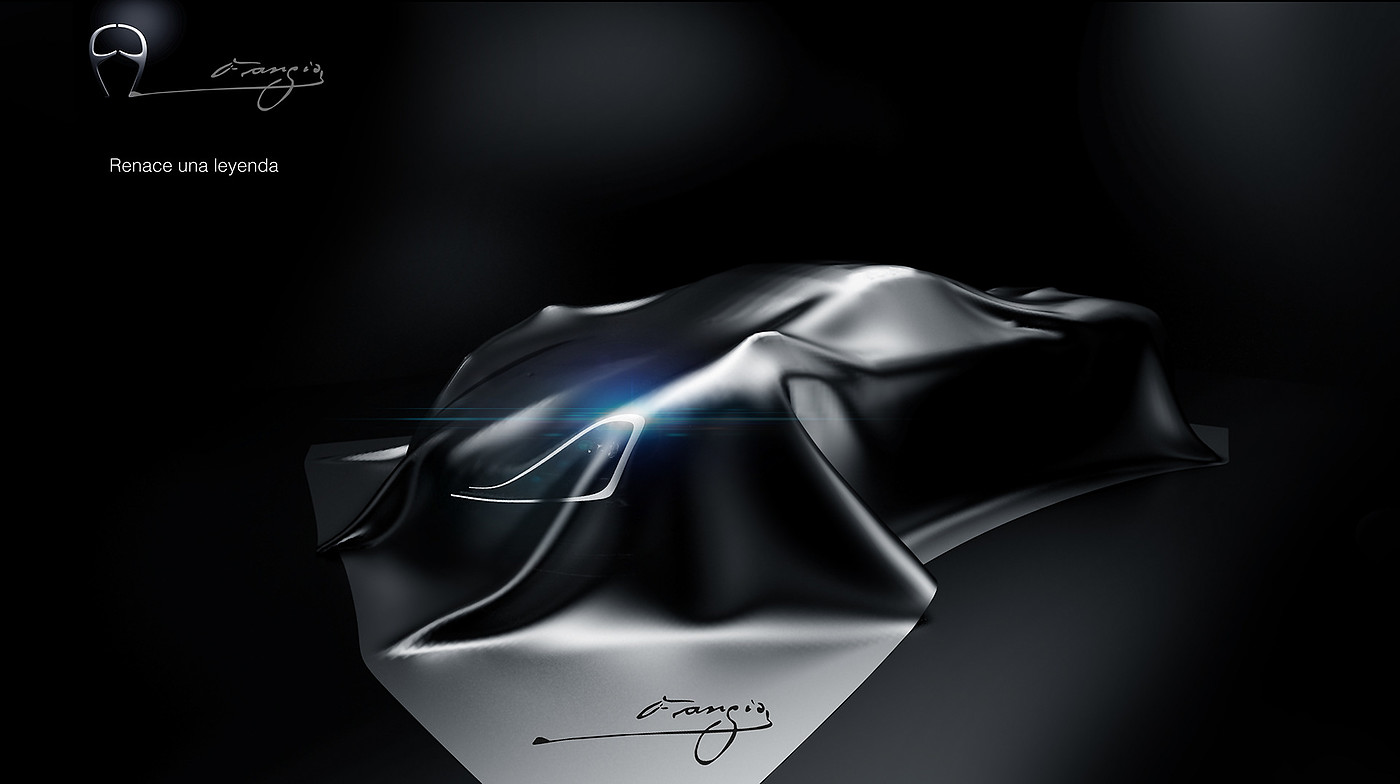 PROJECT FANGIO，automobile，racing，industrial design，graphical，