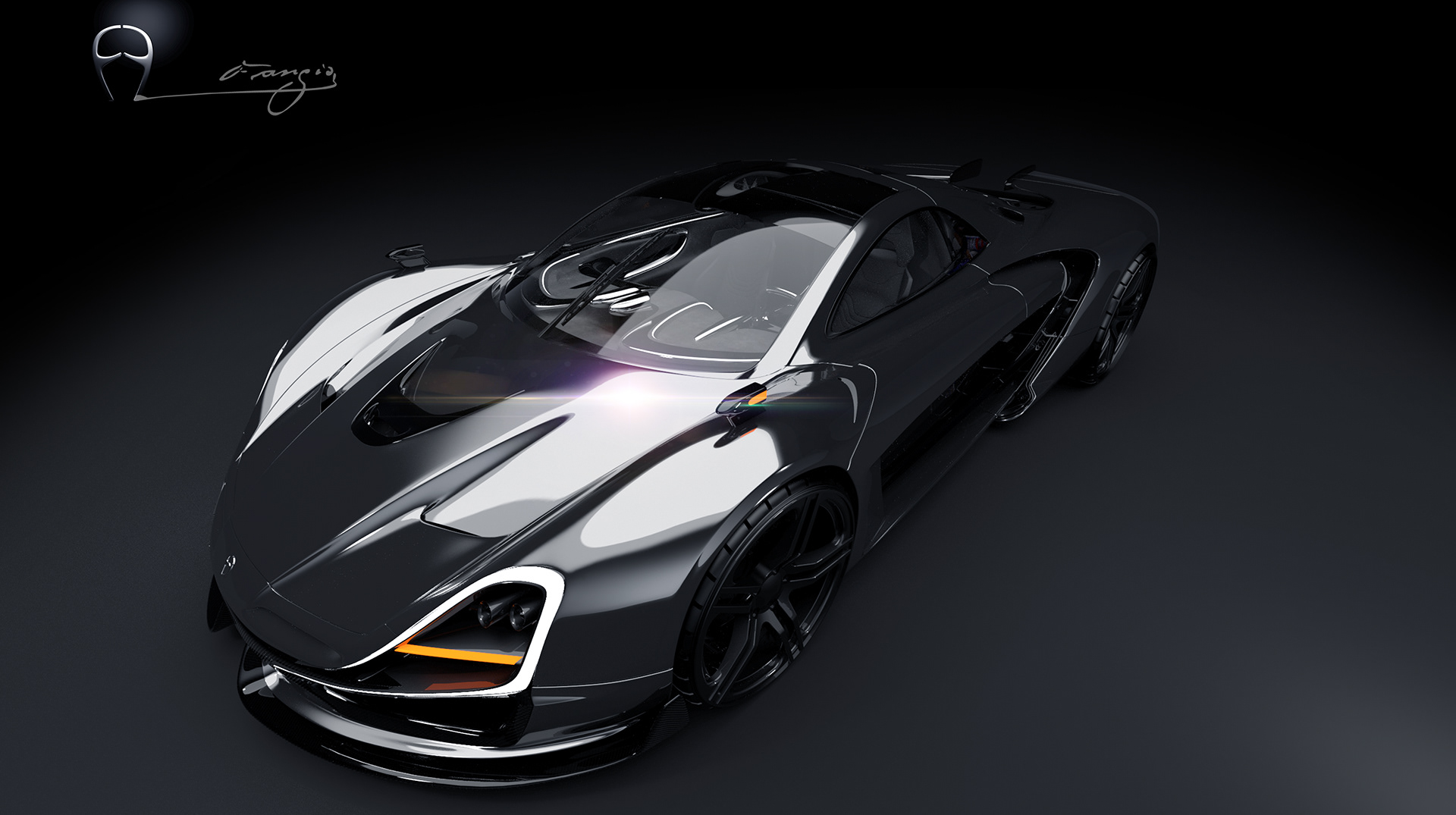 PROJECT FANGIO，automobile，racing，industrial design，graphical，