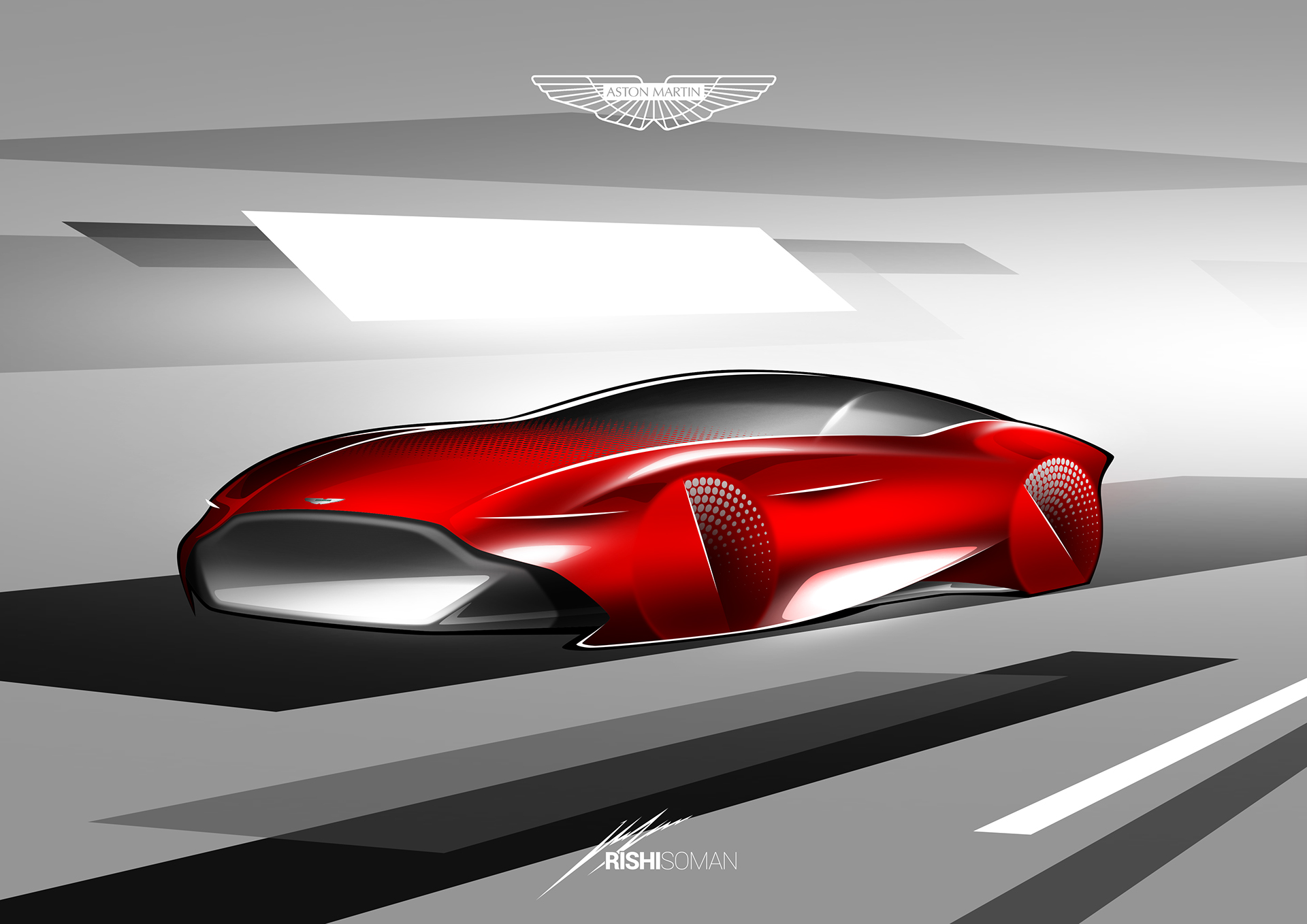 gules，racing，Sports car，automobile，Aston Martin，Aston Martin DBS，