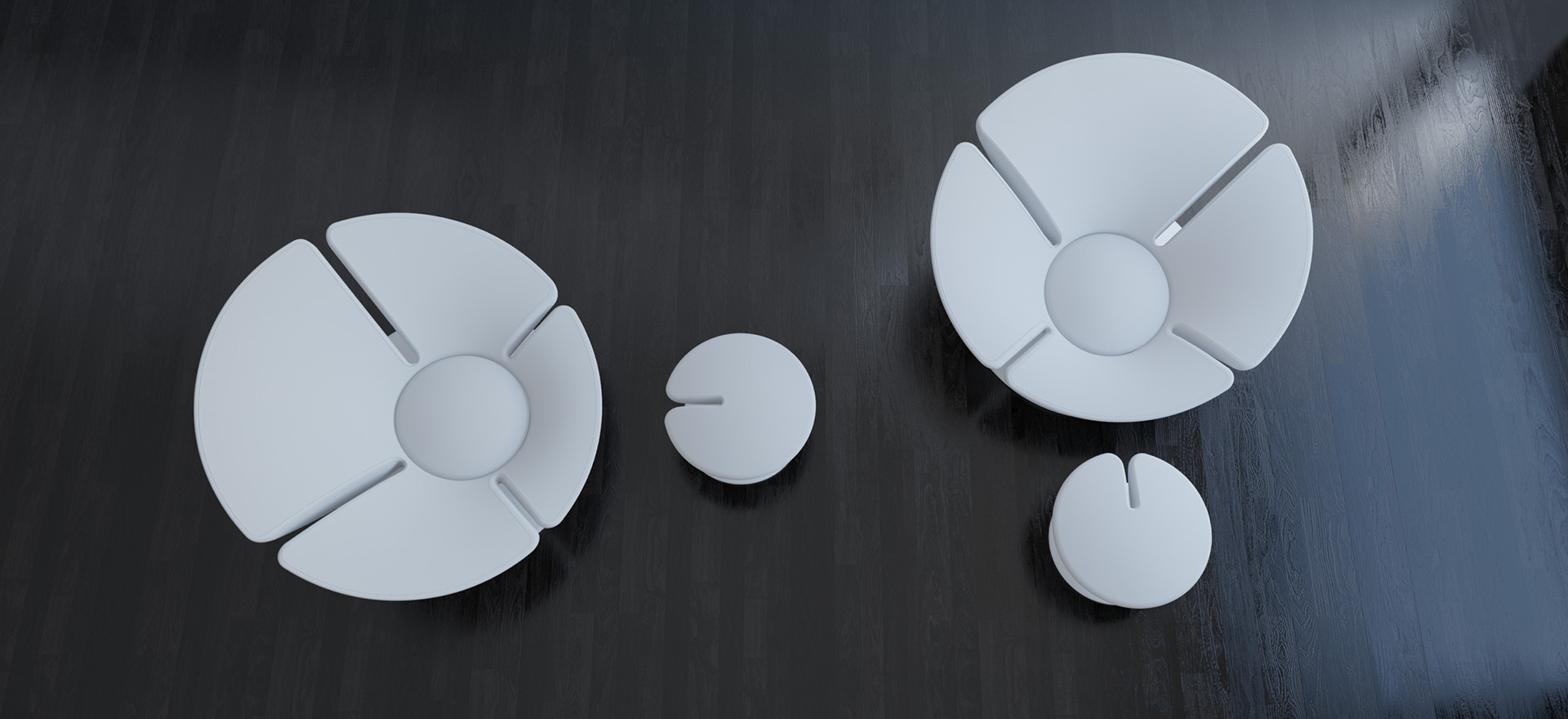 O chair，O chair，2012 o furniture design，white，