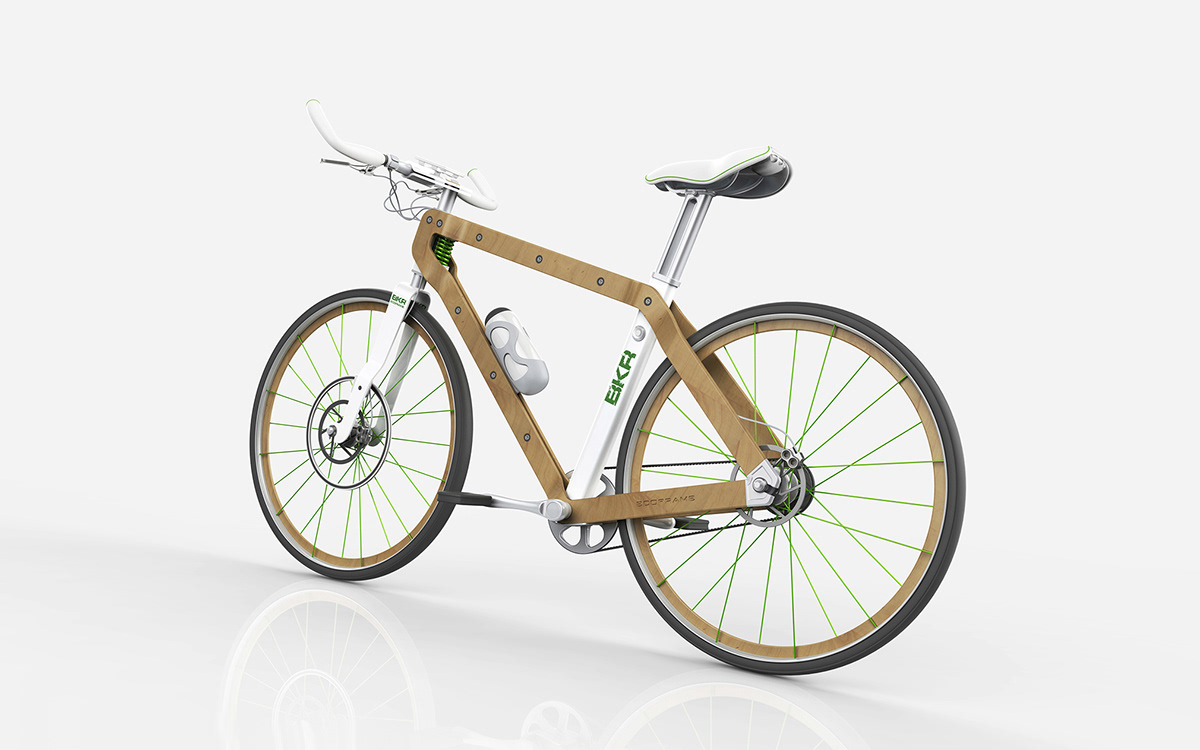 BKR，Concept Car，wood，intelligence，Bicycle，