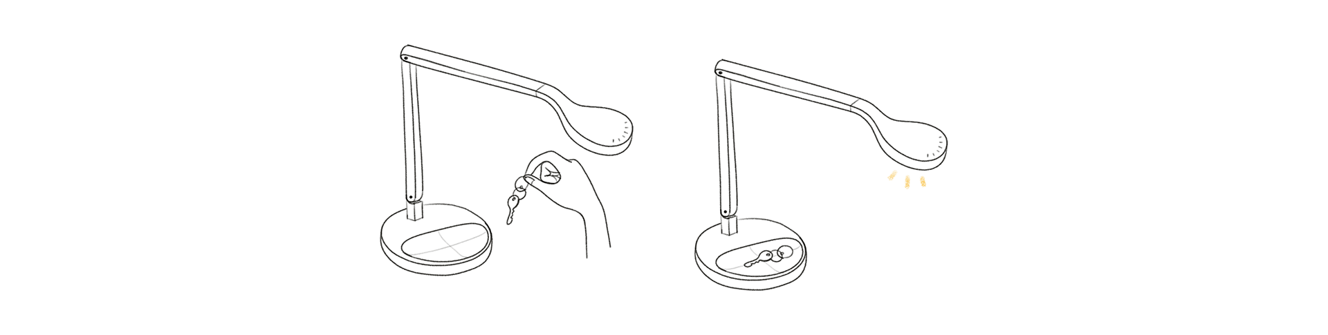 Desk lamp，Design，originality，