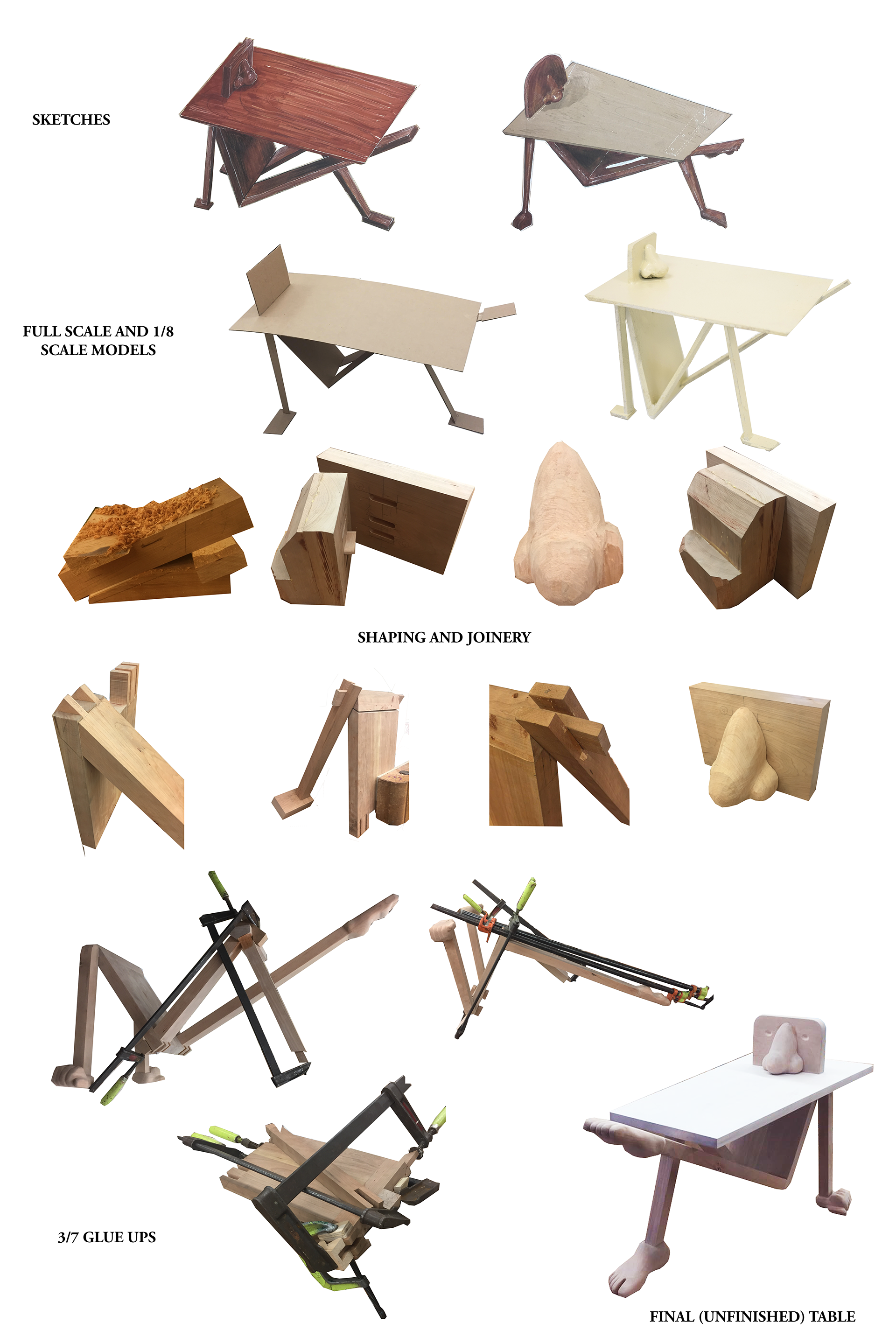 furniture design ，The Wilfred Stool，Wilfred stool，The Atlas Table，Atlas table，