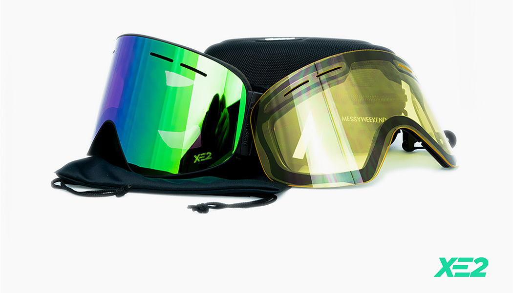 滑雪护目镜，变色，户外运动，