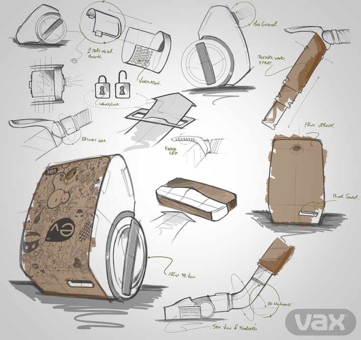 Vacuum cleaner，Design details，Home appliance design，