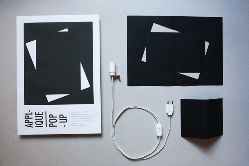 lamp，Pop up light，corner，fold，