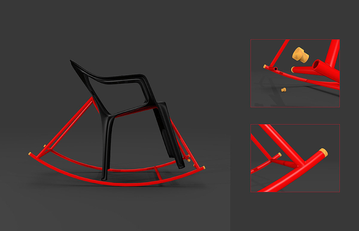chair，Rocking chair，Shelf，MEDIA，