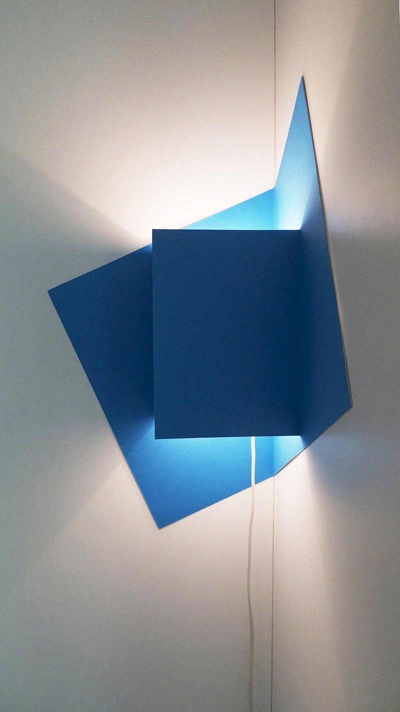 lamp，Pop up light，corner，fold，