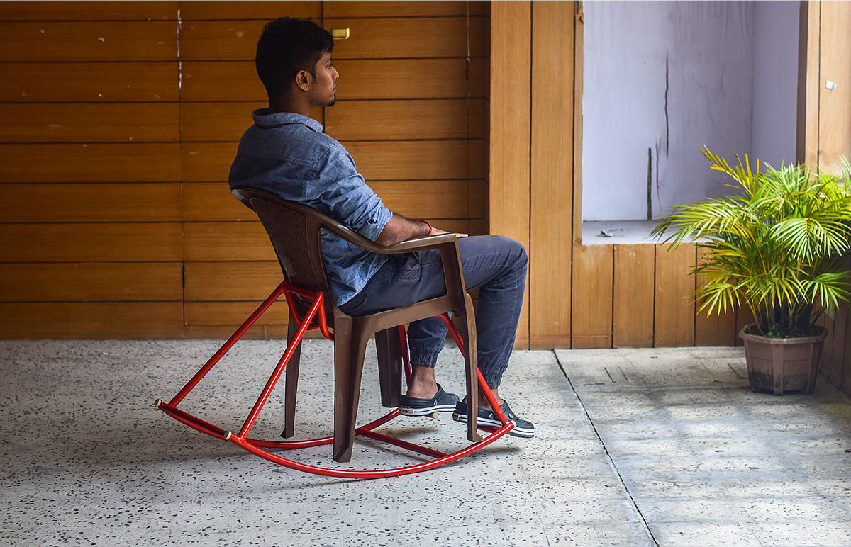 chair，Rocking chair，Shelf，MEDIA，