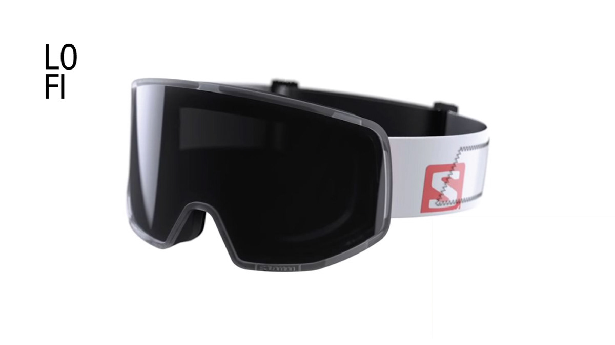 LO FI，Protective glasses，black，