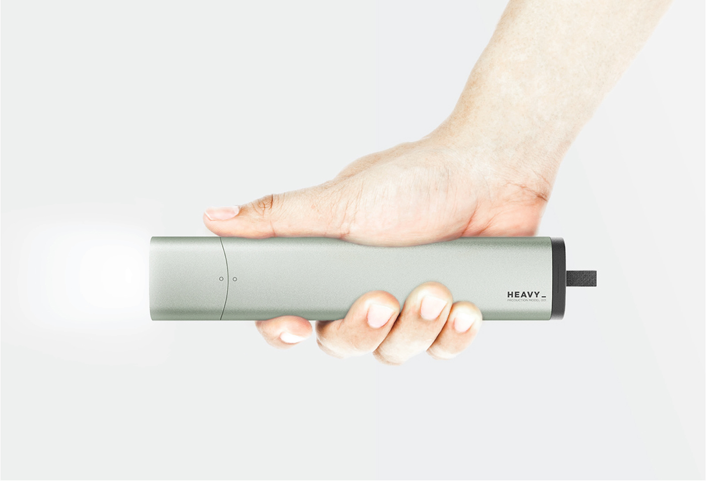 Heavy Flashlight，Flashlight，Metal，