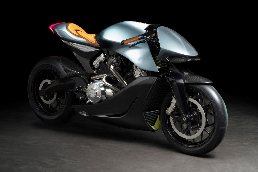 Metal，AMB 001，motorcycle，Aston Martin，