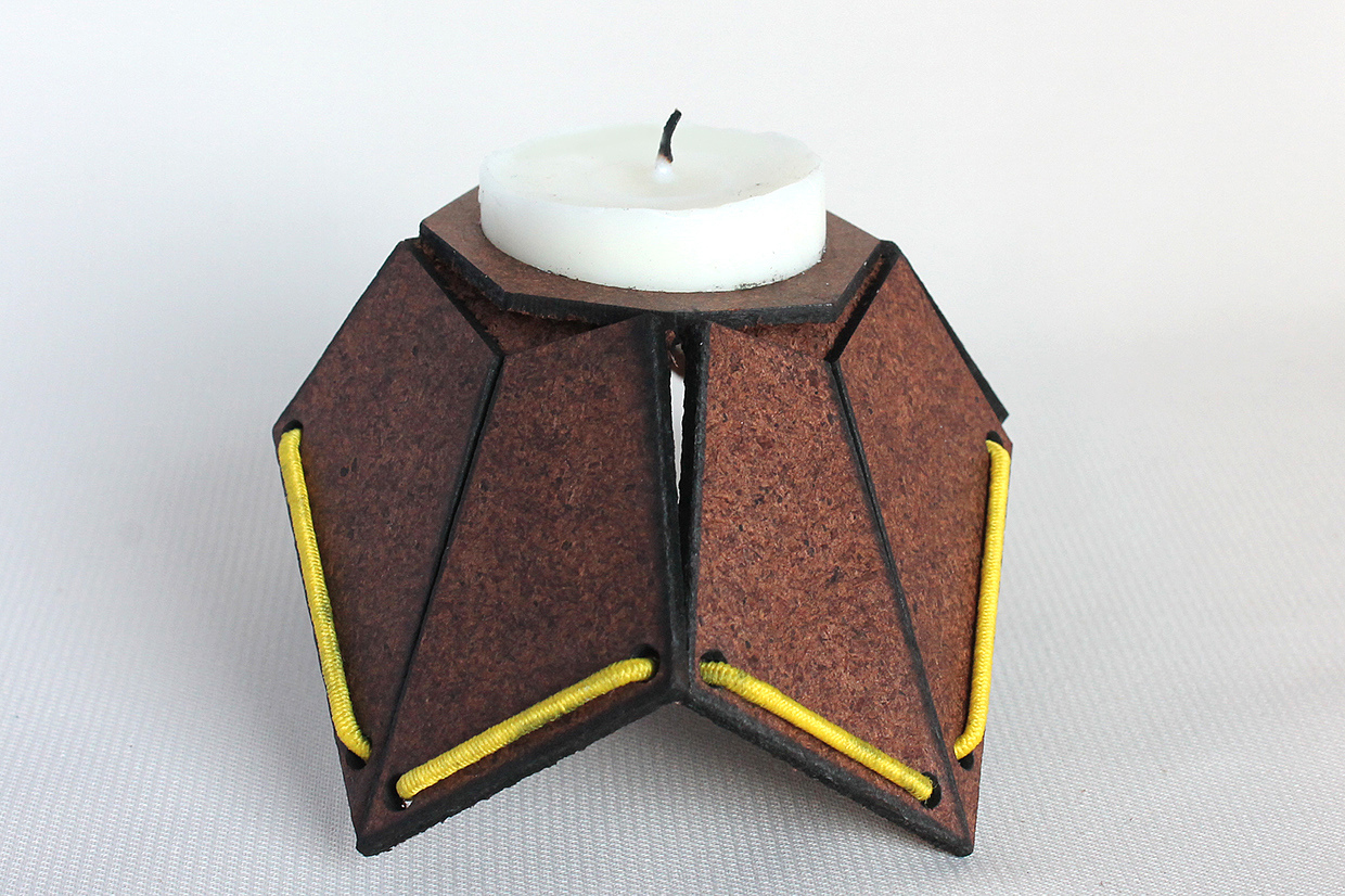 Candle holder，industrial design，product design，beautiful，laser cutting ，