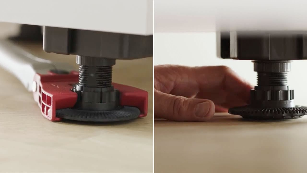 reddot，Cabinet adjusting foot system，AXILO ®，2019 red dot product design award，