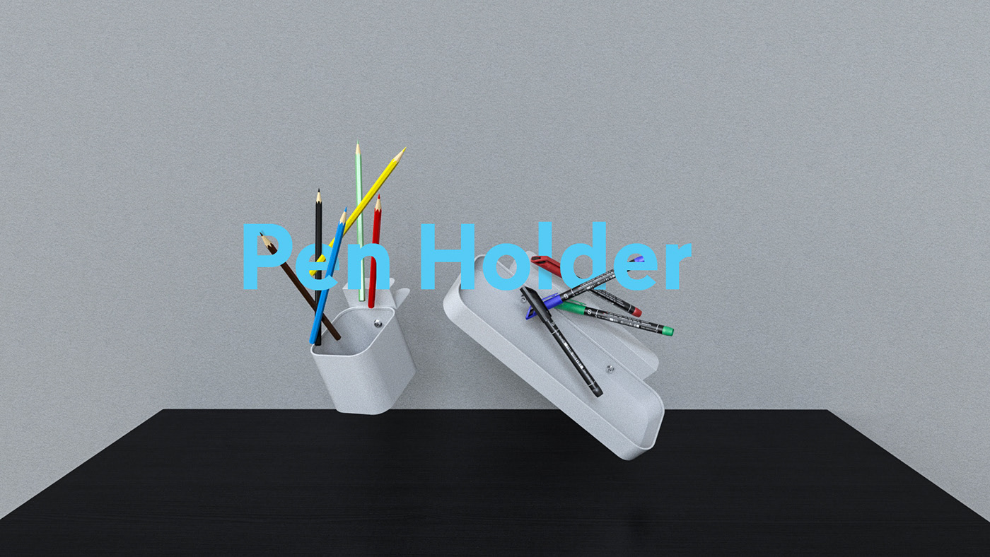 Metal，pen container，originality，