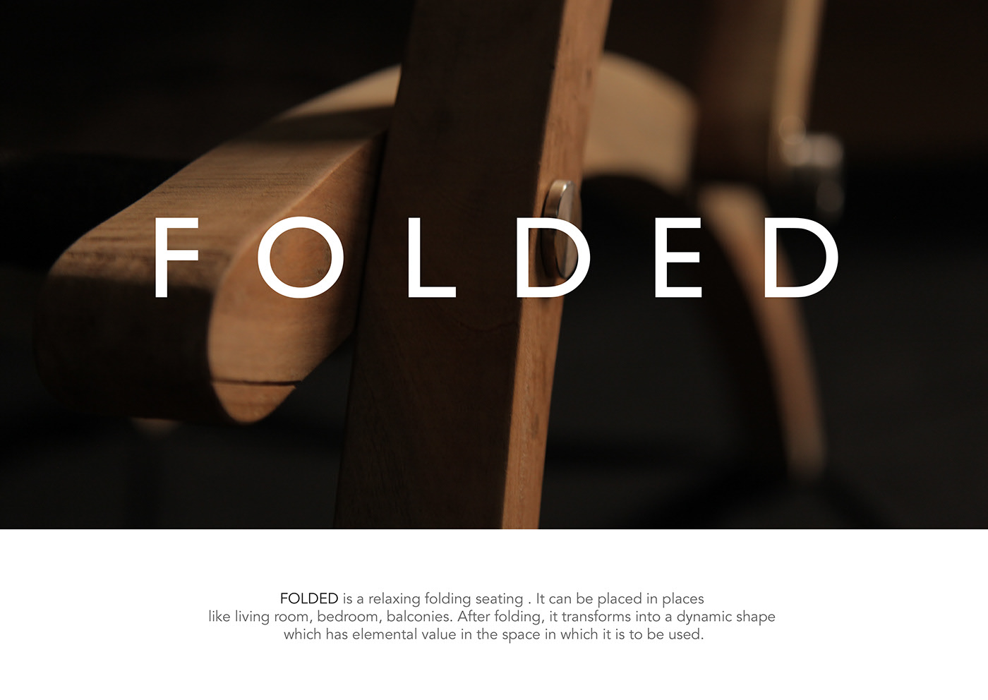 wood，furniture design ，Folding chair，