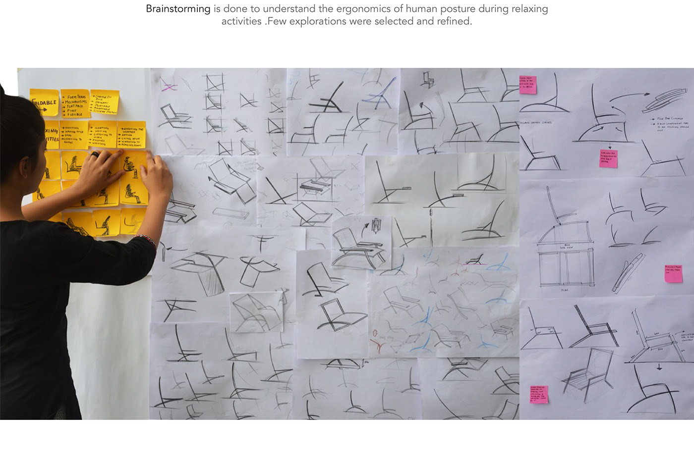 wood，furniture design ，Folding chair，