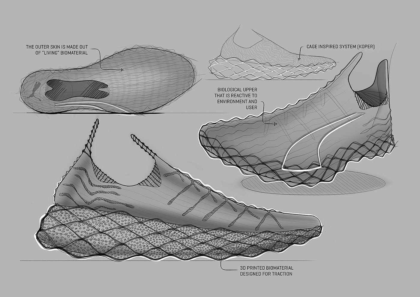 Sketch，Picture book，Running shoes，